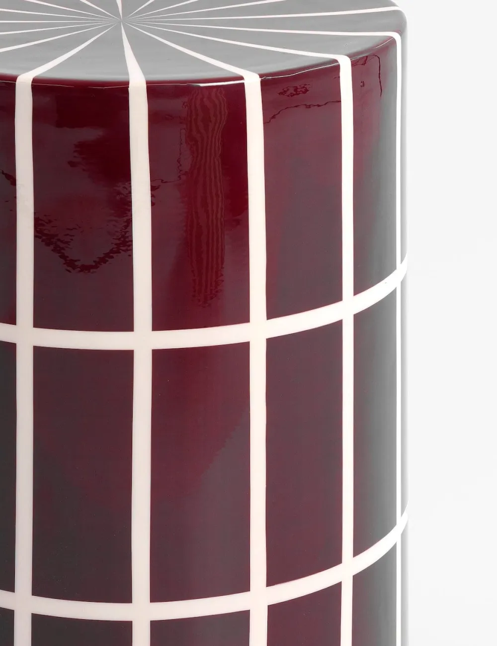 COCOmaison Bijzettafels>Skye bijzettafel H45cm - Bordeaux