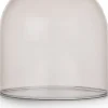 COCOmaison Vervanging Glas>Skylar glazen bol D22cm - Zwart / antraciet