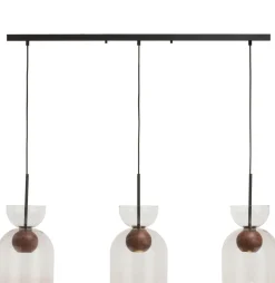 COCOmaison Hanglampen>Skylar hanglamp 3*GU10 - Zwart / antraciet