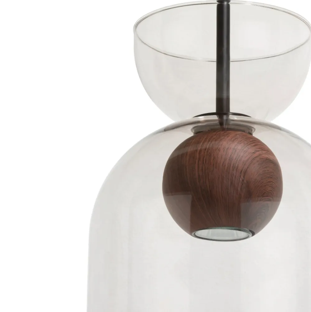 COCOmaison Hanglampen>Skylar hanglamp 3*GU10 - Zwart / antraciet