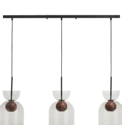COCOmaison Hanglampen>Skylar hanglamp 3*GU10 - Zwart / antraciet
