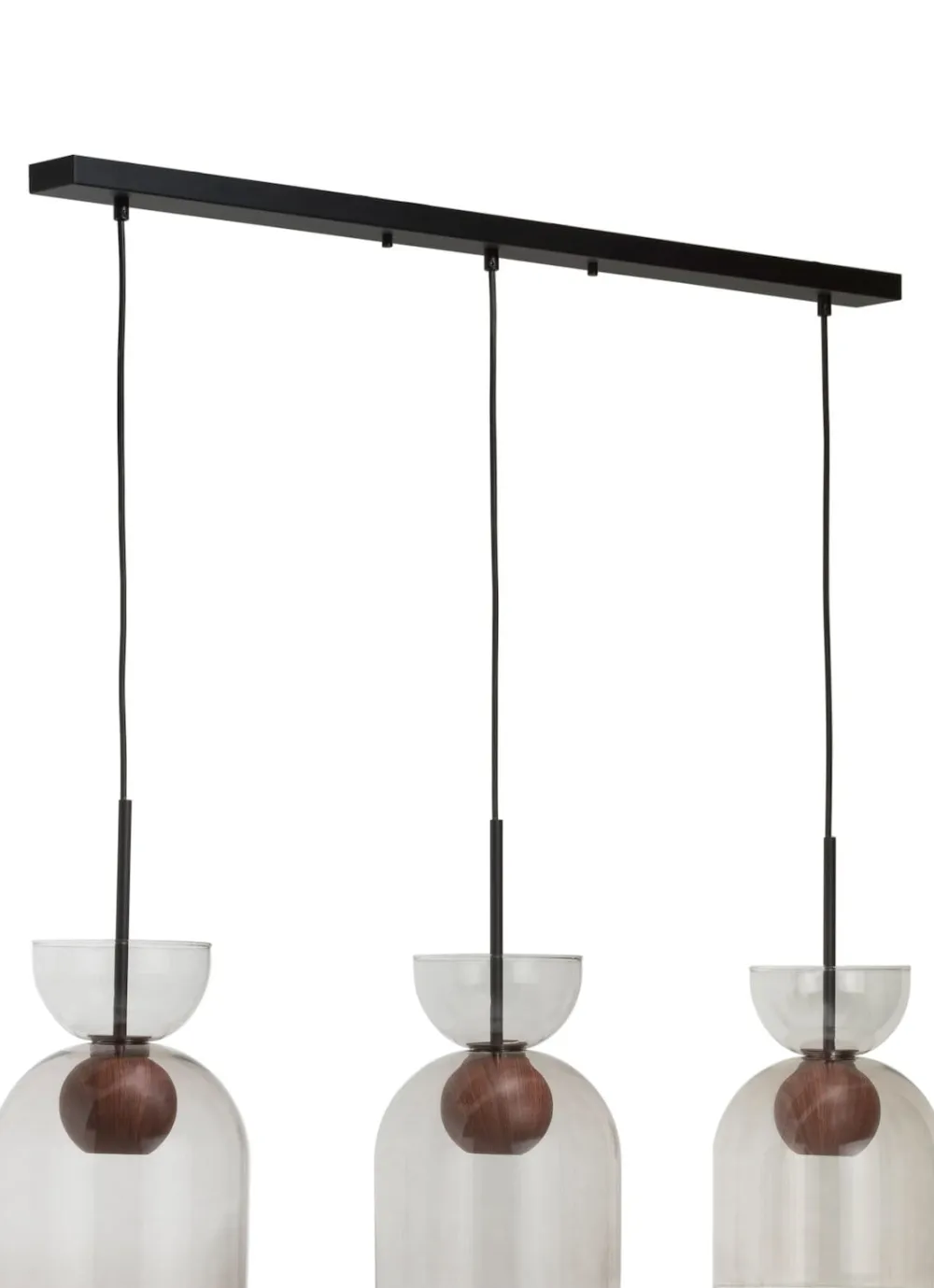 COCOmaison Hanglampen>Skylar hanglamp 3*GU10 - Zwart / antraciet