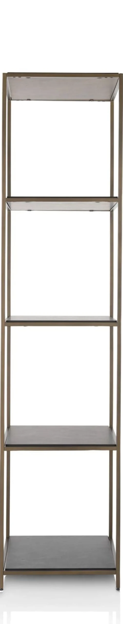 COCOmaison Wand- En Boekenrekken>Stand up rek 45x50x193cm - Goud