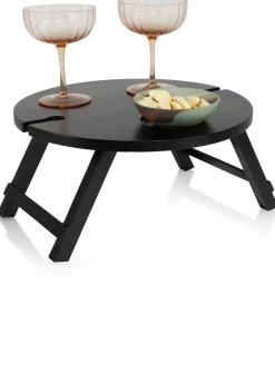 COCOmaison Tafelaccessoires>Stella dienblad D35cm - Zwart