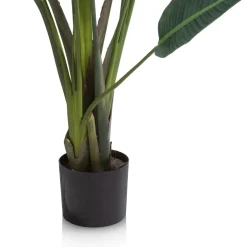 COCOmaison Kunstbloemen En -Planten>Strelitzia Nicolai H150cm - Groen