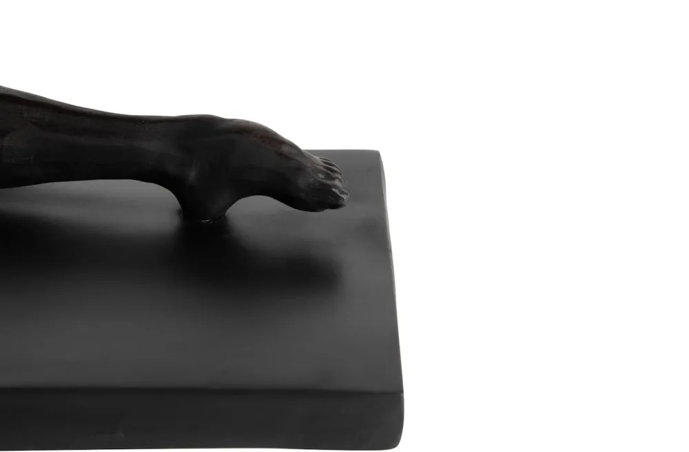 COCOmaison Beelden>Stretching beeld H19cm - Zwart