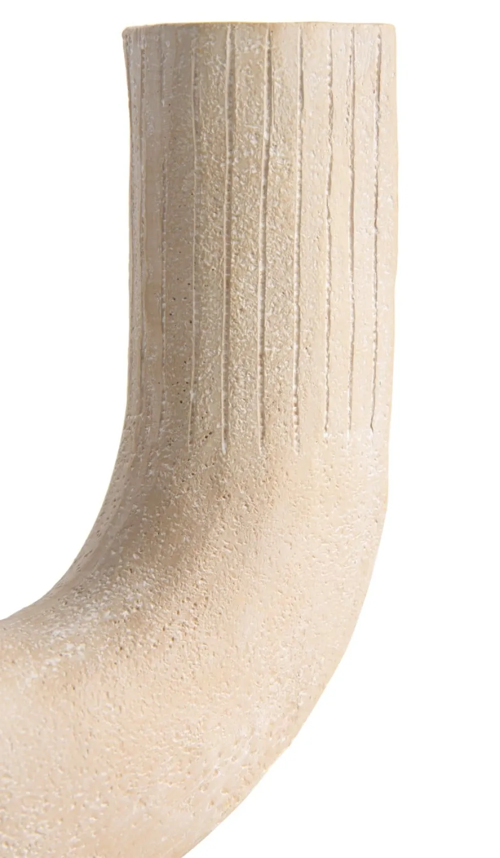 COCOmaison Vazen>Suze vaas H16cm - Beige