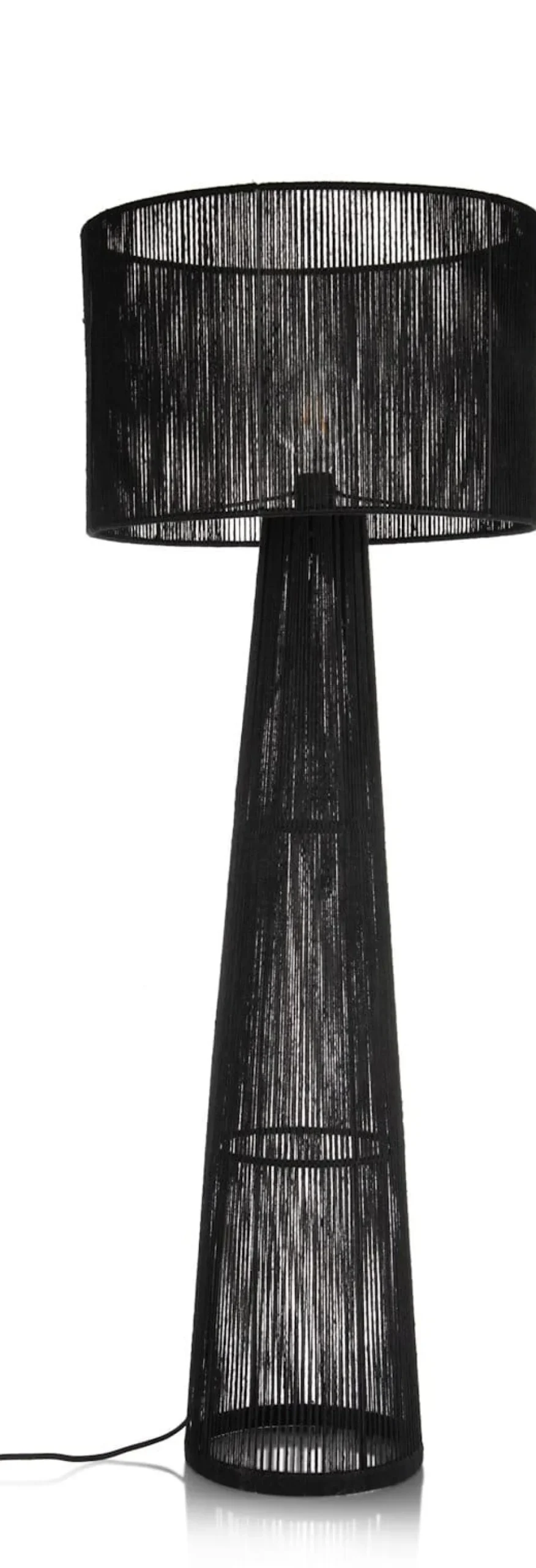 COCOmaison Vloerlampen>Tali vloerlamp 1*E27 H120cm - zwart
