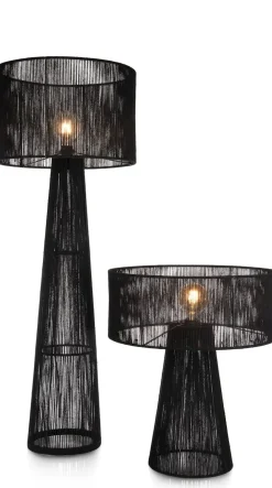 COCOmaison Vloerlampen>Tali vloerlamp 1*E27 H120cm - zwart
