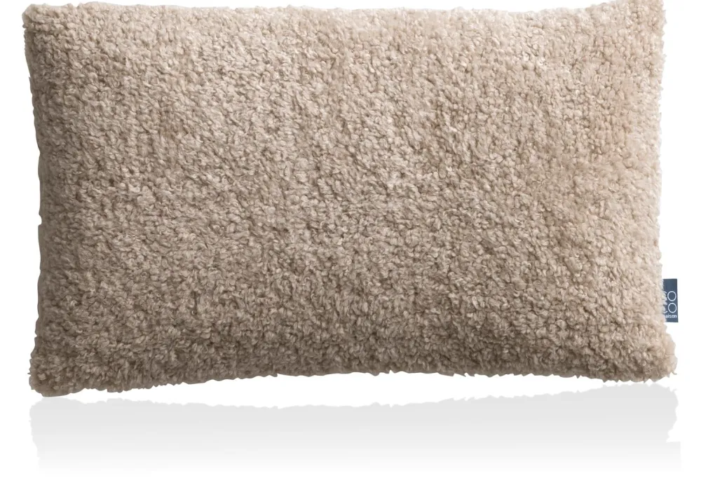 COCOmaison Sierkussens>Teddy kussen 30x50cm - beige