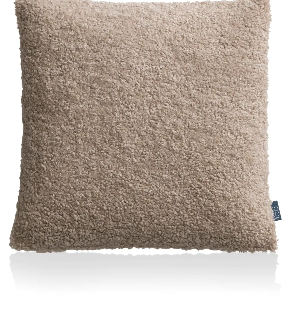 COCOmaison Sierkussens>Teddy kussen 45x45cm - beige
