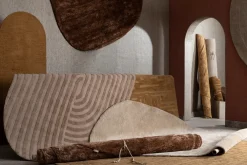 COCOmaison Vloerkleden>Timeless Arawood karpet 220x300cm - beige