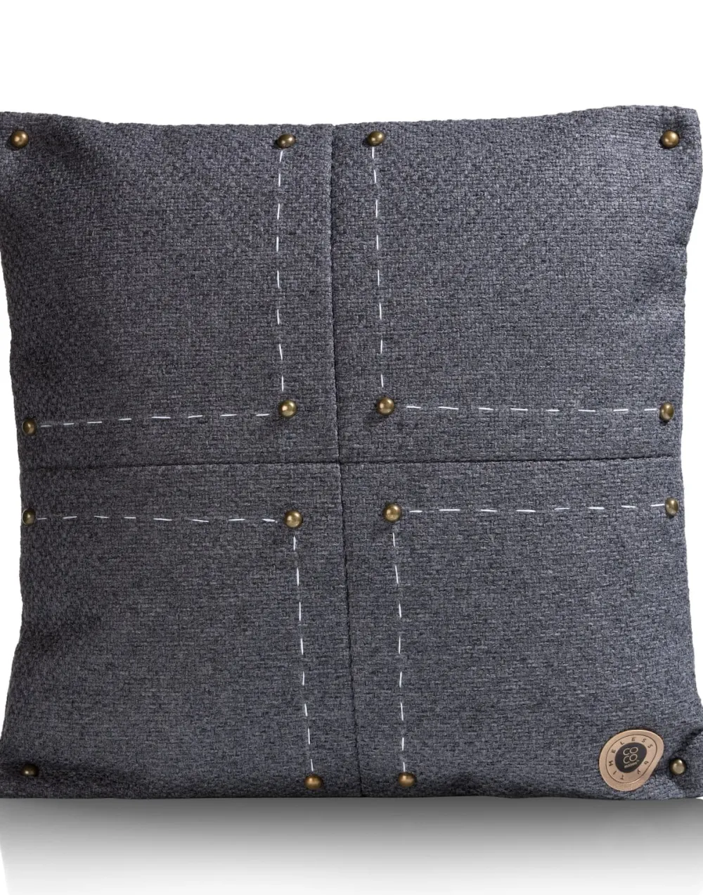COCOmaison Sierkussens>Timeless - Avery kussen 50x50cm - Antraciet