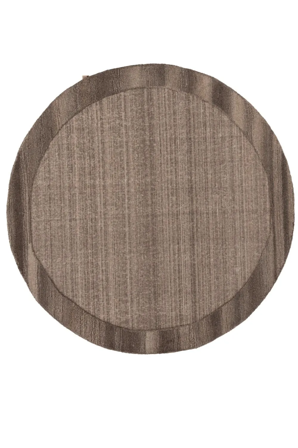 COCOmaison Vloerkleden>Timeless Classic karpet 250dia - bruin