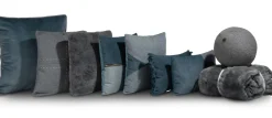 COCOmaison Plaids>Timeless - Evie plaid 130x160cm - Antraciet
