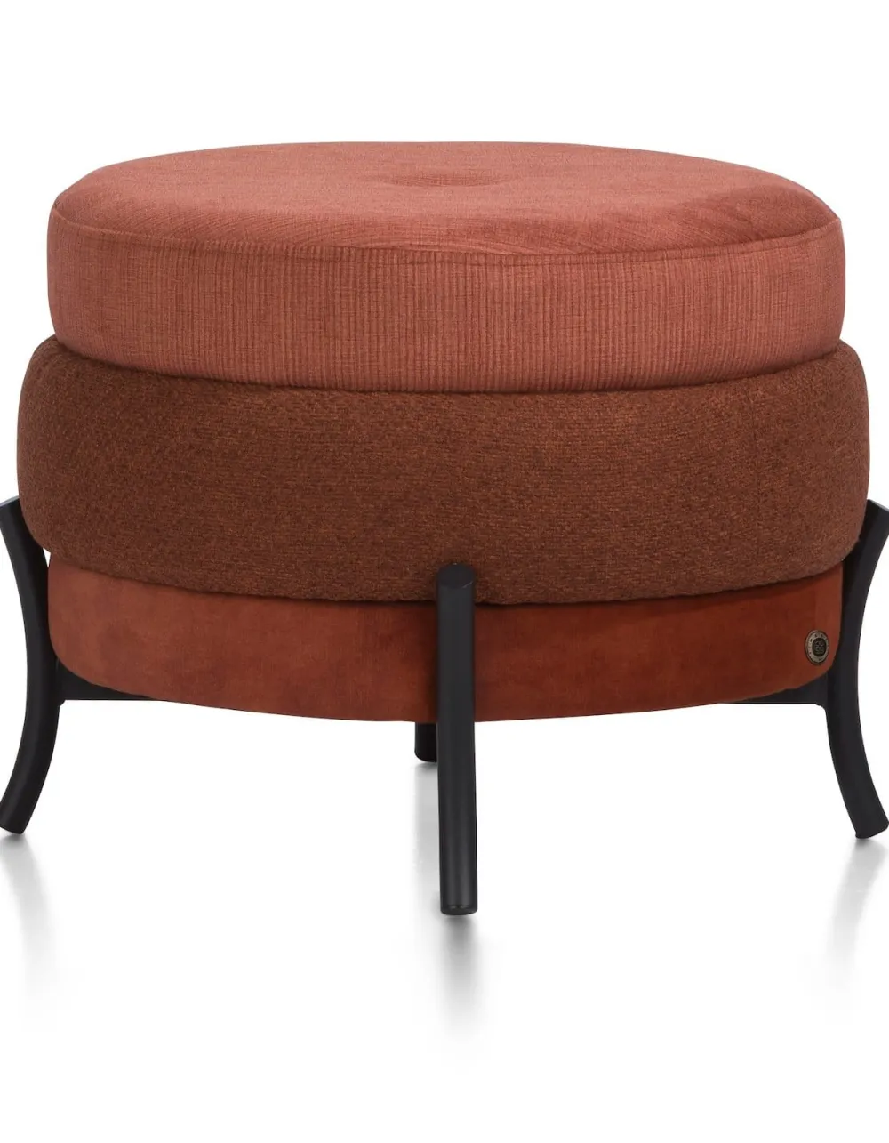 COCOmaison Poefs En Krukken>Timeless - Macaron poef H43cm - koper