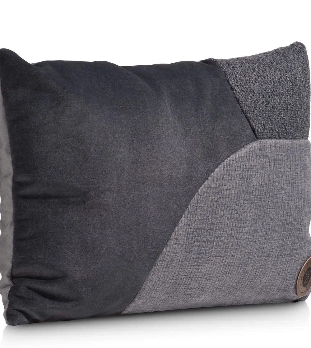 COCOmaison Sierkussens>Timeless - Scarlett kussen 30x50cm - Antraciet