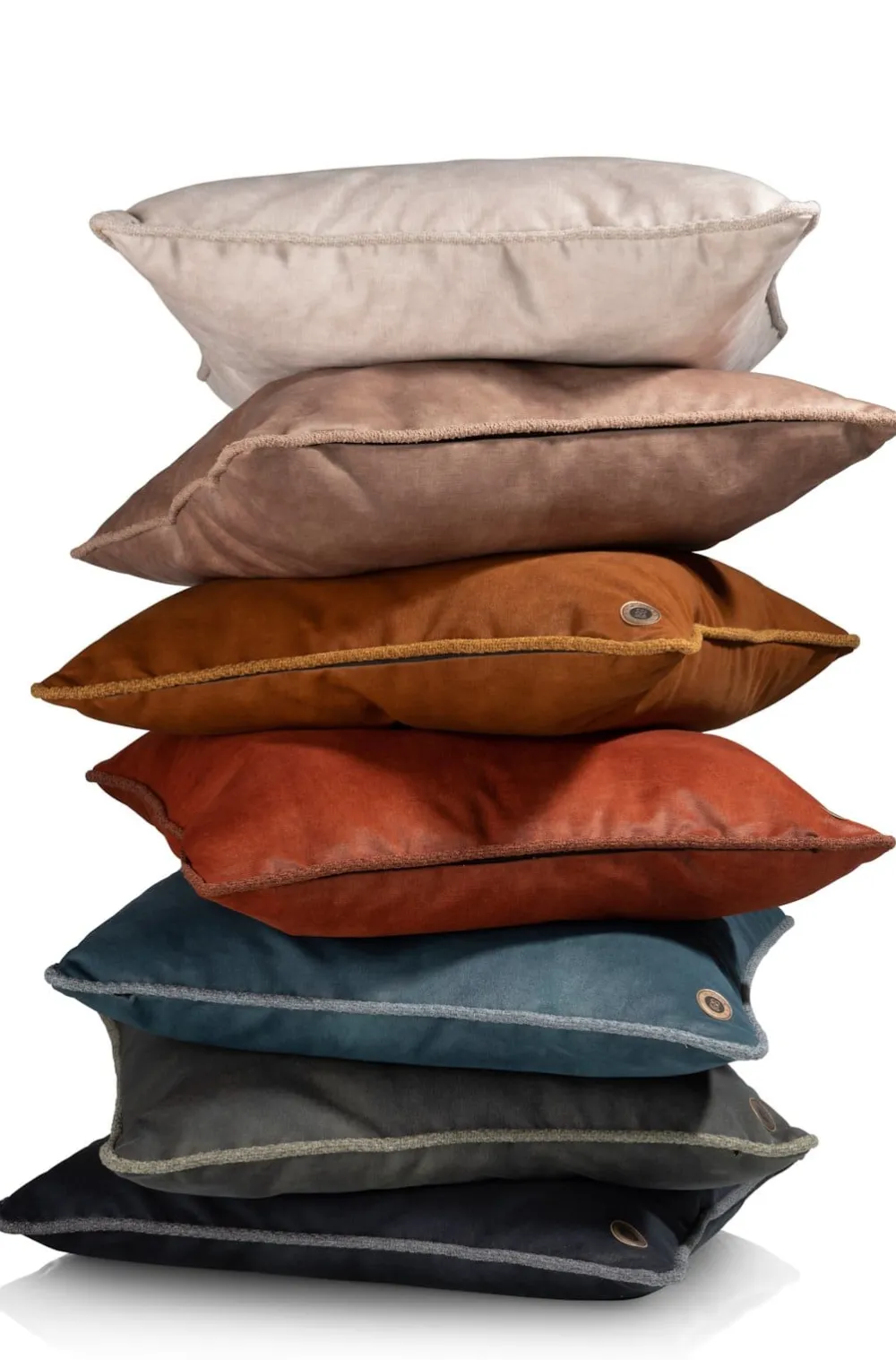 COCOmaison Sierkussens>Timeless - Sean kussen 60x60cm - Antraciet