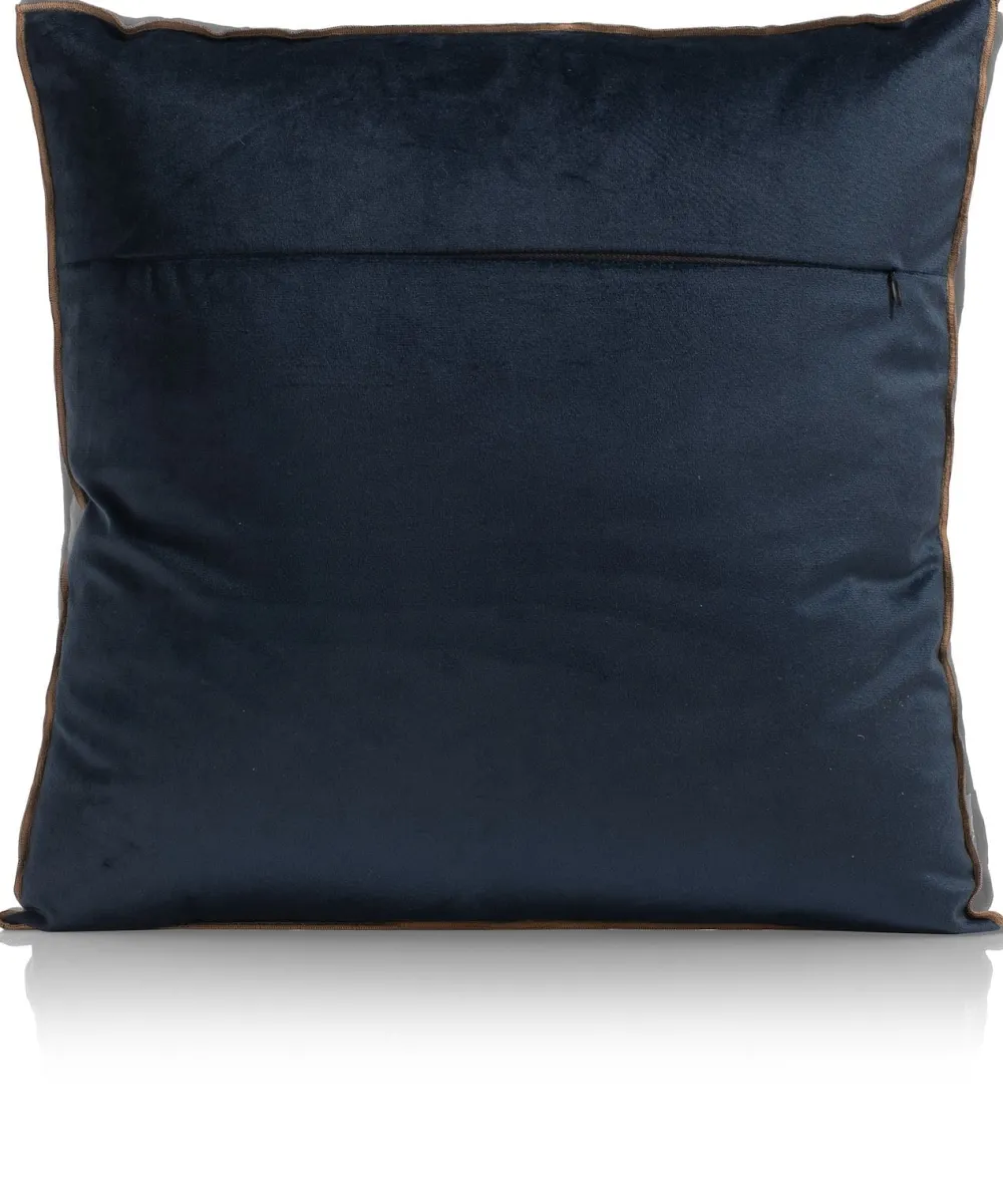 COCOmaison Sierkussens>Tim kussen 45x45cm - Blauw