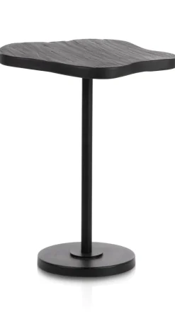 COCOmaison Bijzettafels>Tina bijzettafel H50cm - Zwart