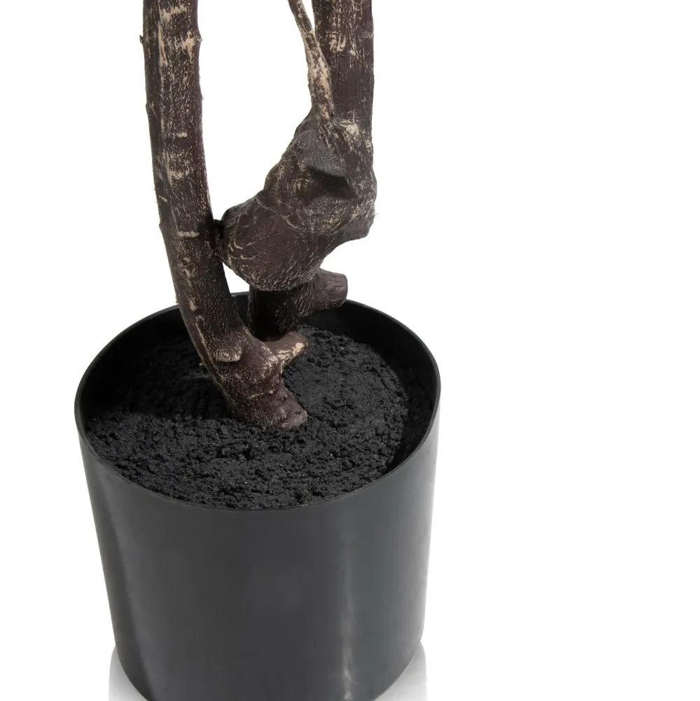 COCOmaison Kunstbloemen En -Planten>Tropaeolum kunstplant H210cm - Groen