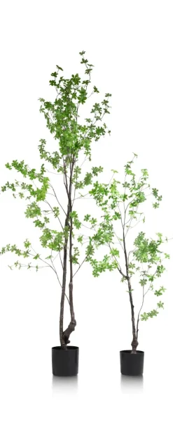 COCOmaison Kunstbloemen En -Planten>Tropaeolum kunstplant H210cm - Groen