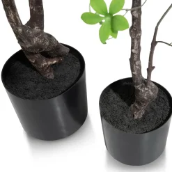 COCOmaison Kunstbloemen En -Planten>Tropaeolum kunstplant H210cm - Groen