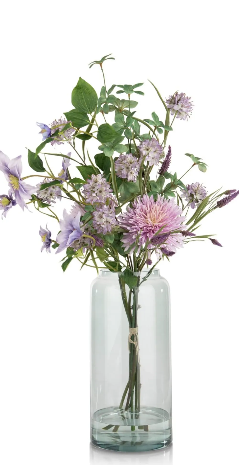 COCOmaison Kunstbloemen En -Planten>Tropaeolum Spray H88cm kunstbloem - Groen