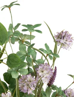 COCOmaison Kunstbloemen En -Planten>Tropaeolum Spray H88cm kunstbloem - Groen