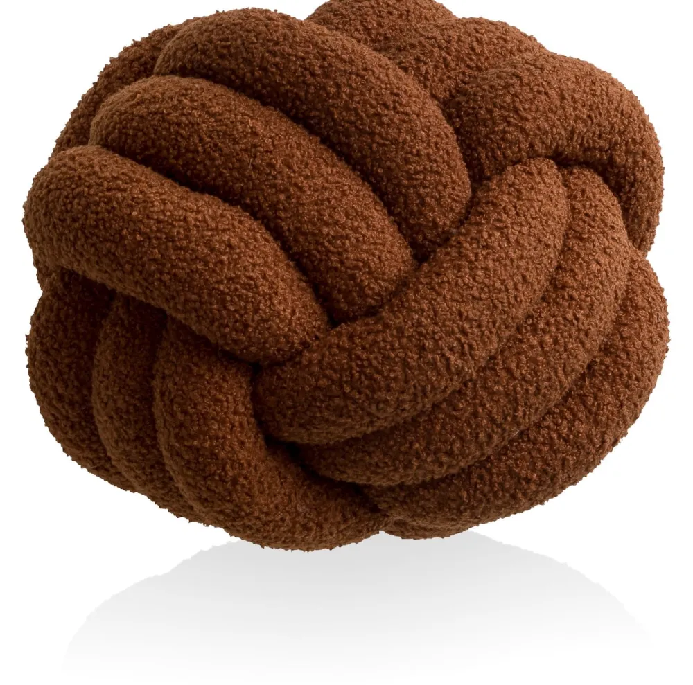 COCOmaison Sierkussens>Twisted kussen 30x30cm - koper