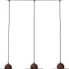 COCOmaison Hanglampen>Ufo hanglamp 3*G9 - Bruin
