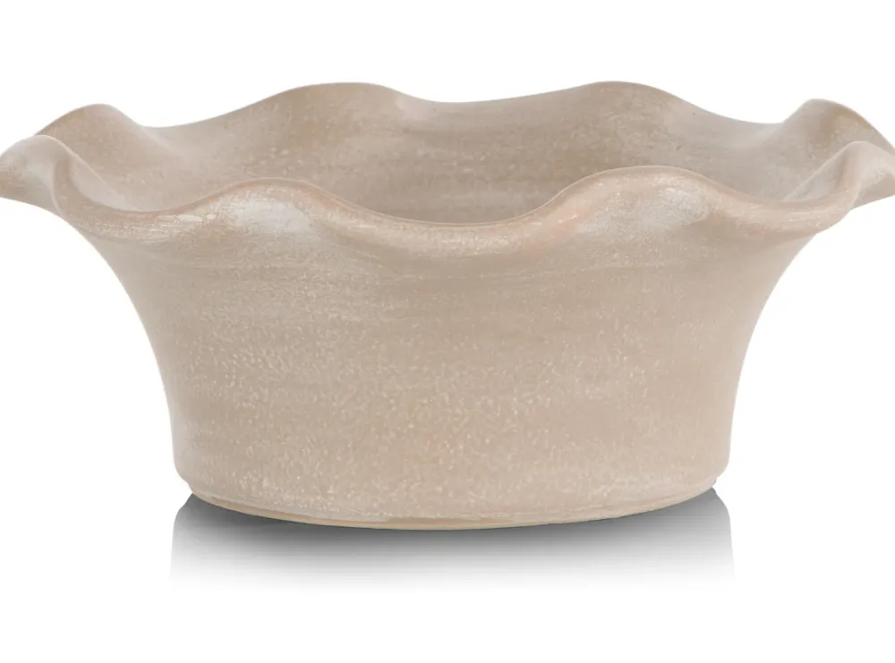 COCOmaison Tafelaccessoires>Wave schaal D25cm - Beige