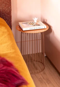 COCOmaison Bijzettafels>Zora bijzettafel H51,5cm - Oranje